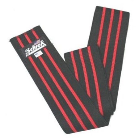 SCHIEK SPORTS Schiek Sports S-1178BV Black Line Knee Wraps with Fabric Hook and Eye S-1178BV